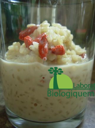 Riz au lait léger aux baies de Goji