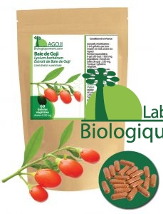 La baie de goji naturelle peut être consommée en gélules végétales. Avec un verre d'eau ou ouverte dans du yaourt ou du miel.